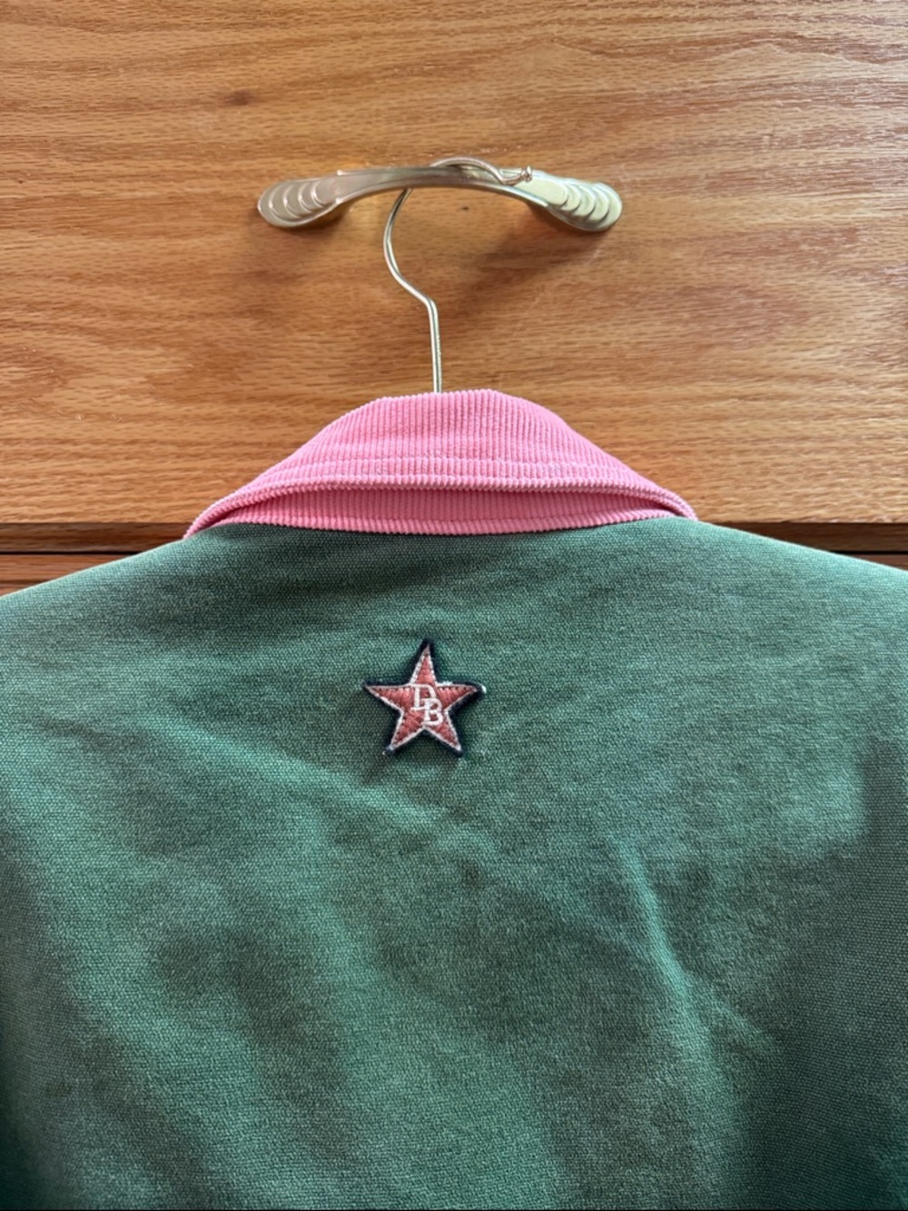 Dairy Boy Green and Pink Utility Barn Jacket - Picture 4 of 5